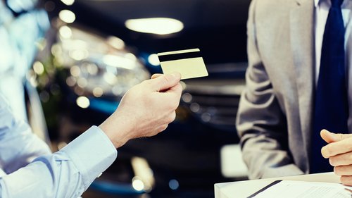 Снимка на дебитна карта